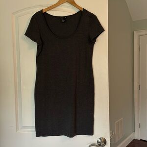 H&M dark gray dress